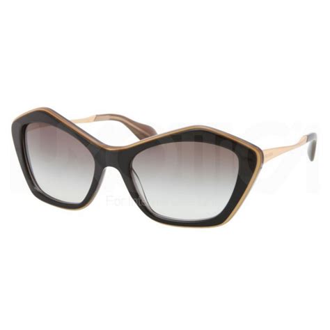 Miu Miu Sunglasses SMU 02O BLACK KAY0A7 SMU02O